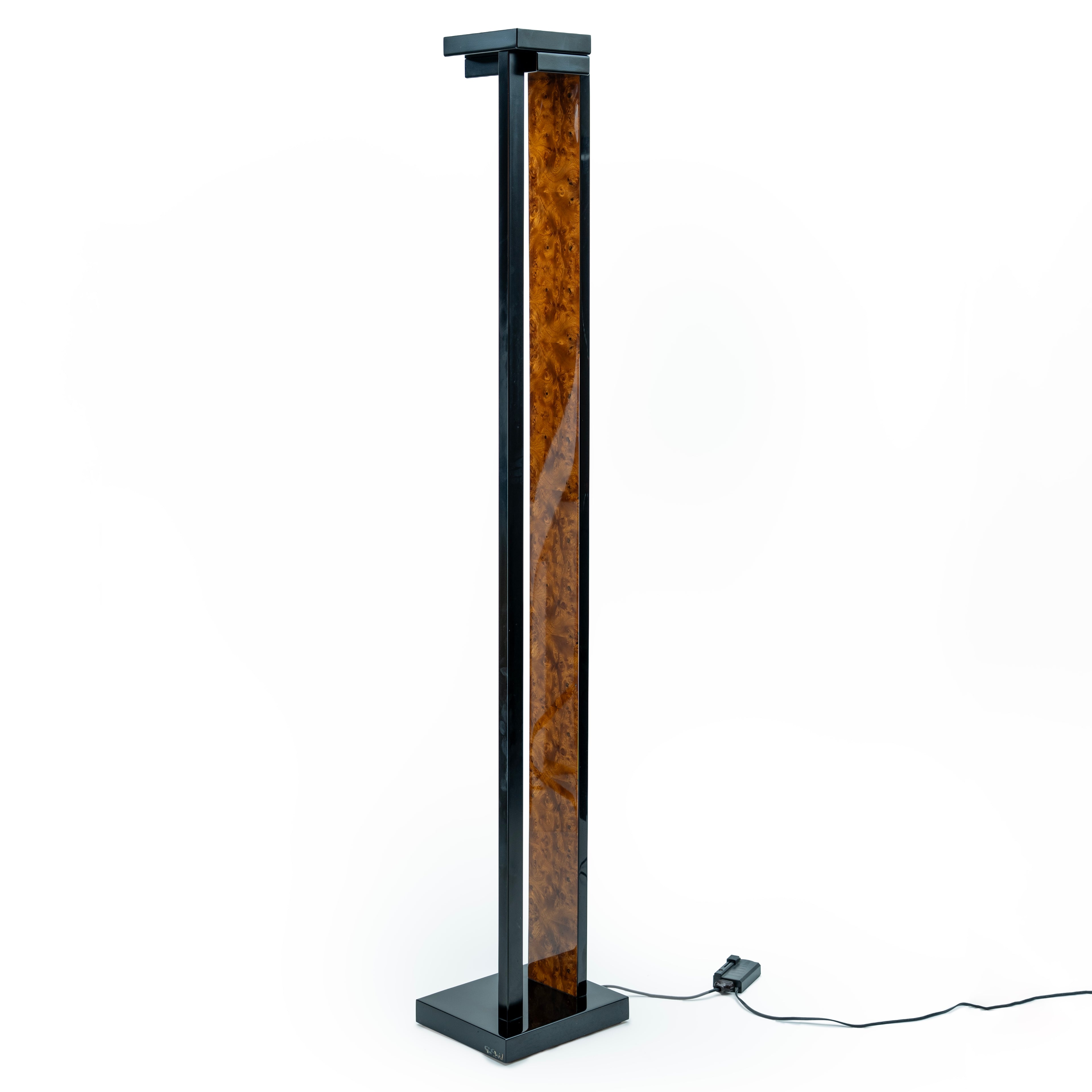 Burl Floor Lamp by Paul Michel