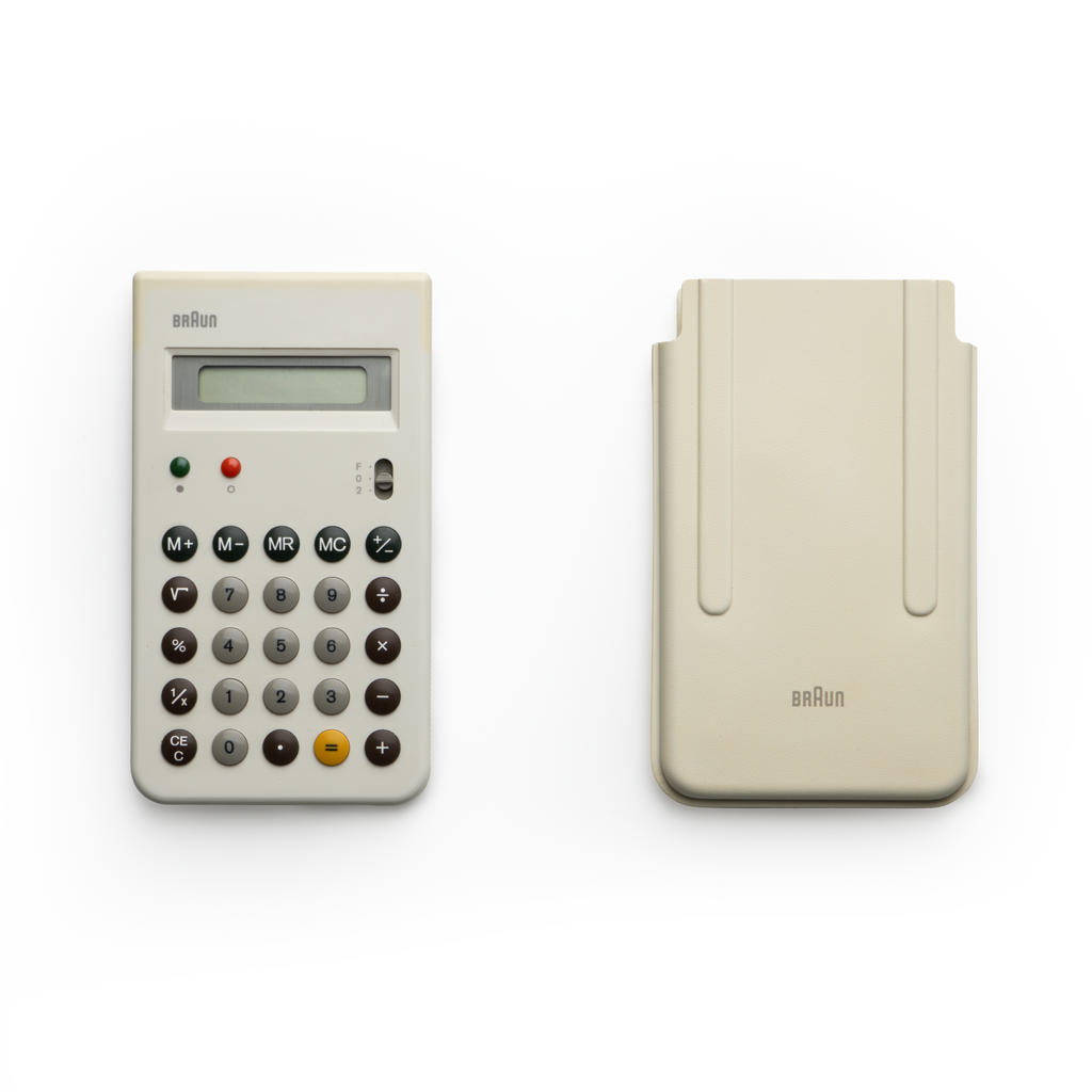 Braun Calculator by Dieter Rams