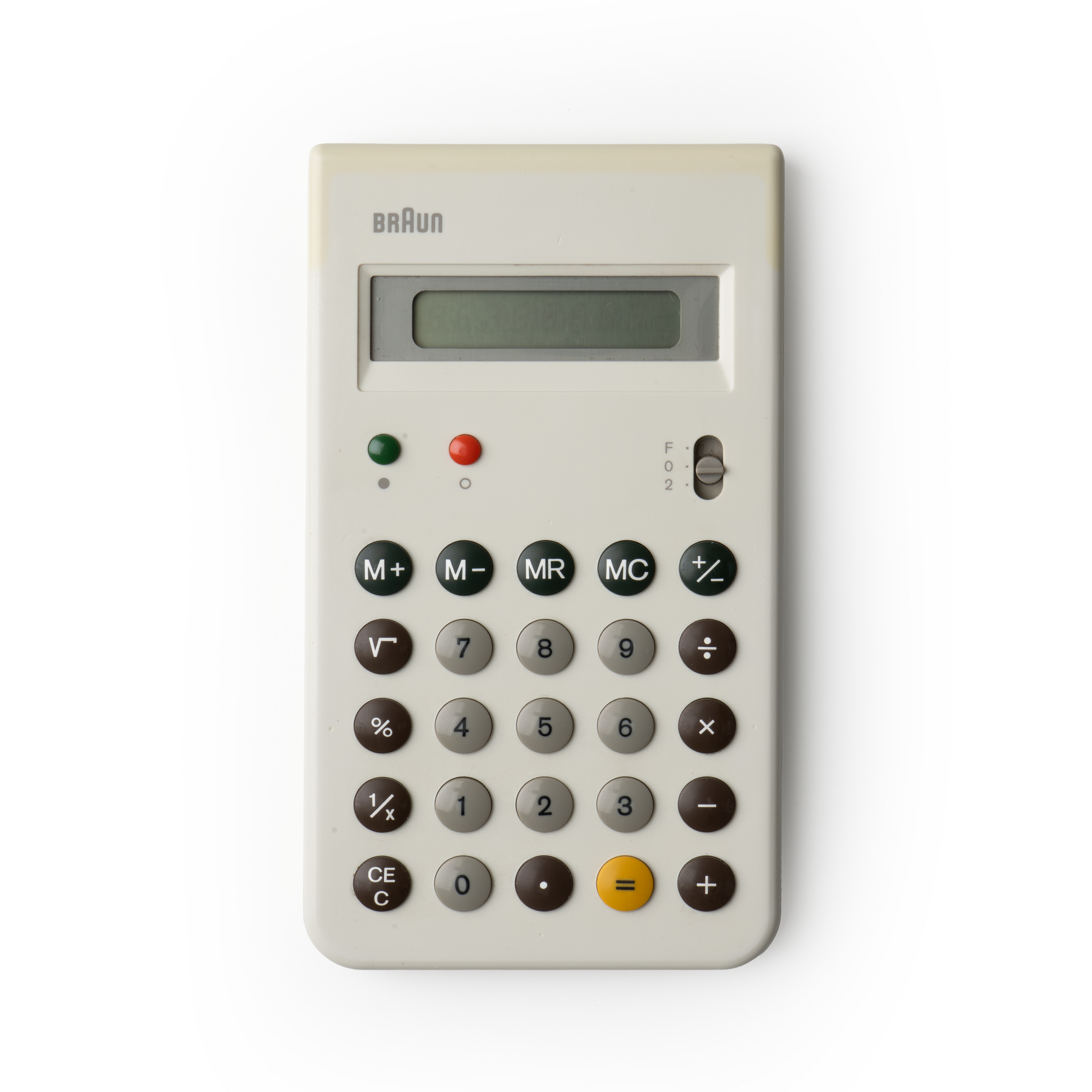Braun Calculator by Dieter Rams